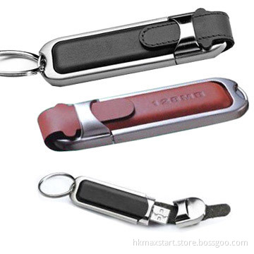 Leather USB Flash Disk/ Leather USB Drive (MS-U01)